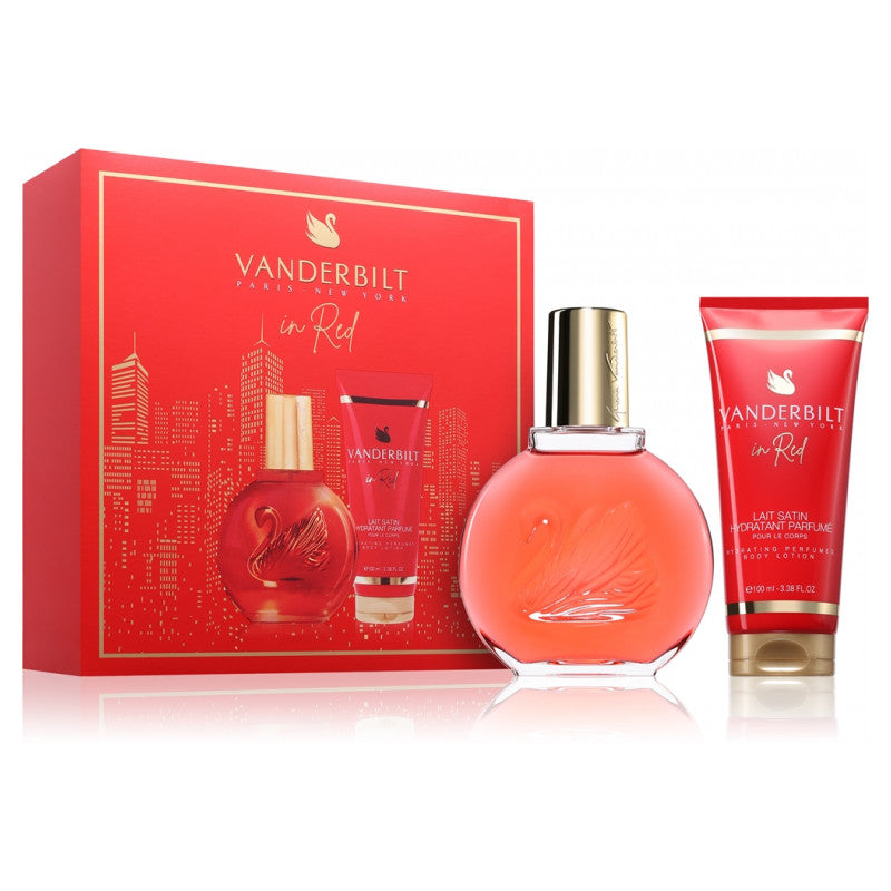 Gloria Vanderbilt In Red