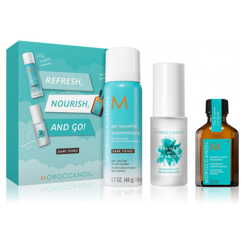 Moroccanoil Refresh, Nourish, and Go! (Dark Tones)
