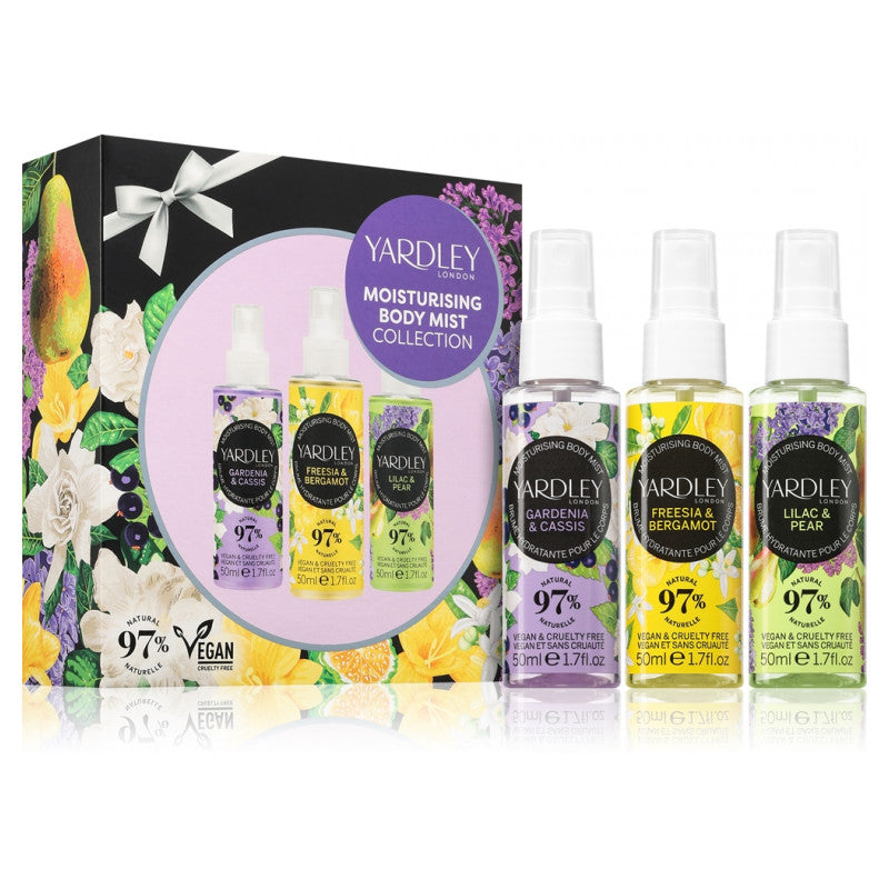 Yardley Body Mist Collection